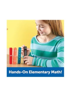 Learning Resources Learning Resources Fraction Tower Activity Set  - Image 3