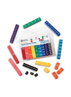 Learning Resources Learning Resources Fraction Tower Activity Set  - Image 1