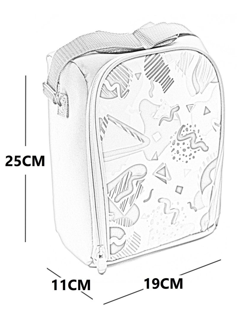Smash Lunch Bag Insulated Purple - Image 2