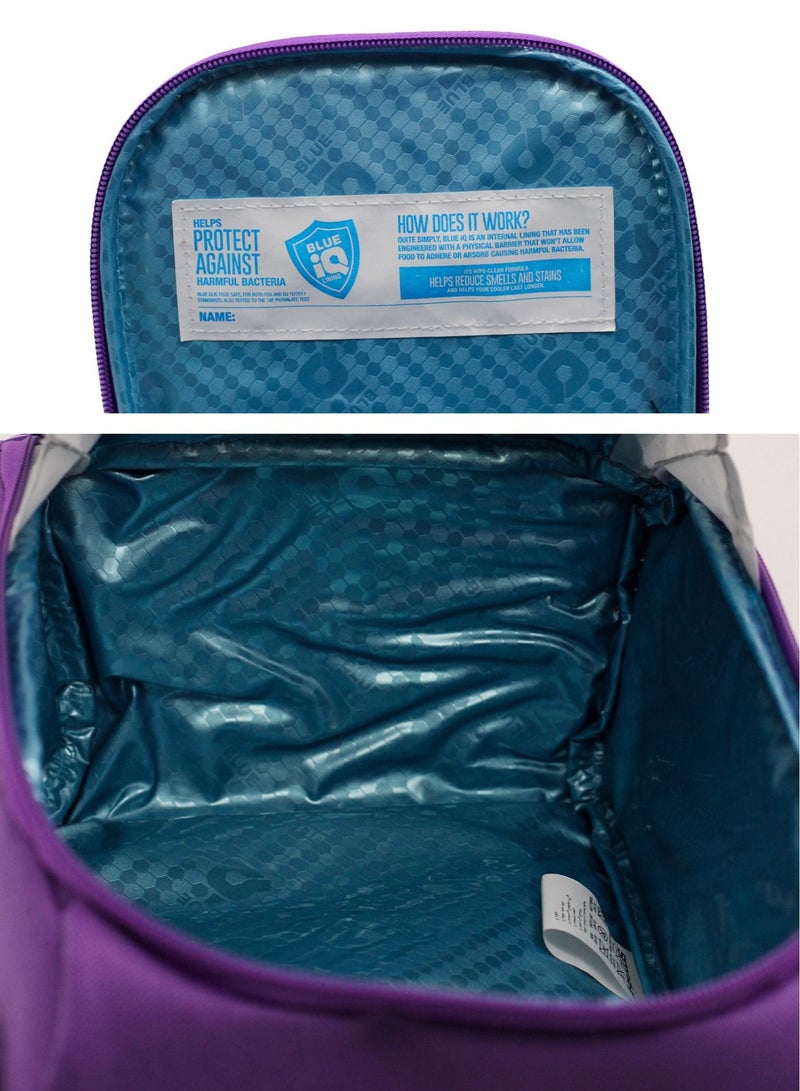 Smash Lunch Bag Insulated Purple - Image 3