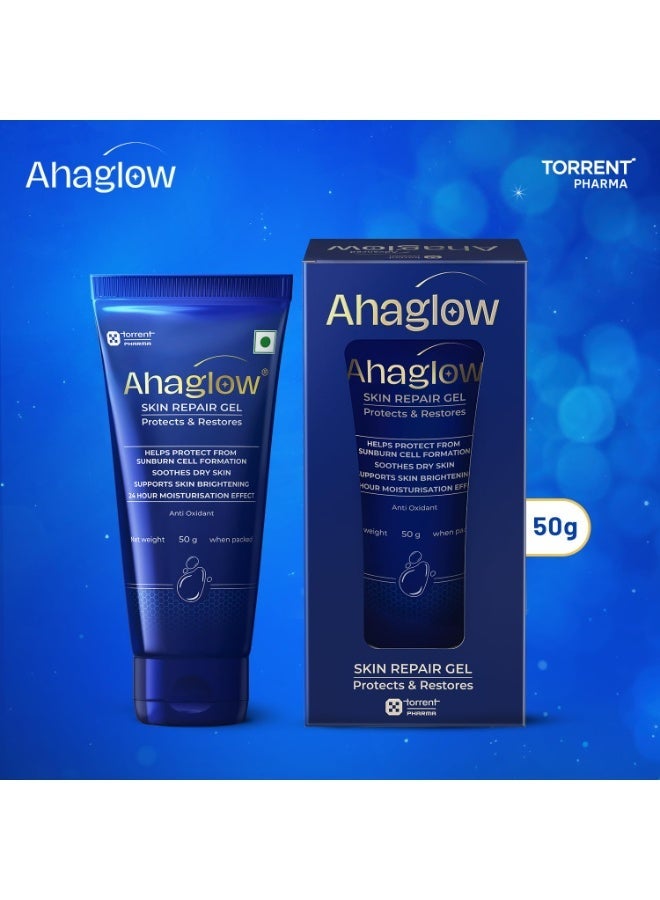 Ahaglow Skin Repair Gel, A Repair Formula Designed To Restore The Integrity And Barrier Function Of Skin. 50g - Image 2