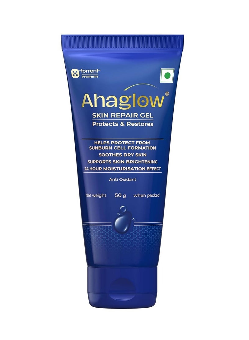 Ahaglow Skin Repair Gel, A Repair Formula Designed To Restore The Integrity And Barrier Function Of Skin. 50g - Image 1