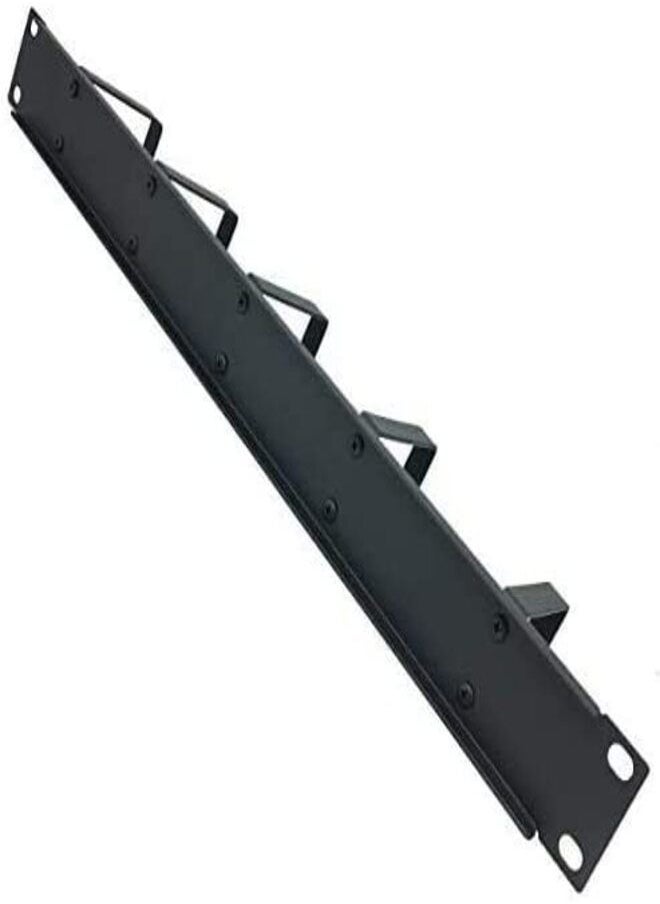 DKURVE 1U 5 D-Ring Cable Manager - 19 Inch Horizontal Rack Mount Metal 1 PIECES  - Image 3