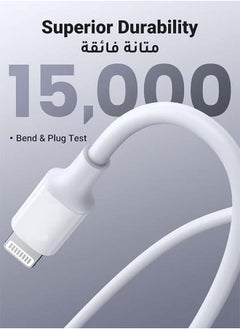 Appeal Apple iPhone Charger Cable 1m MFi Certified Perfect for iPhone 14 and iPad Pro Get the best charging performance with 20W power  - Image 5