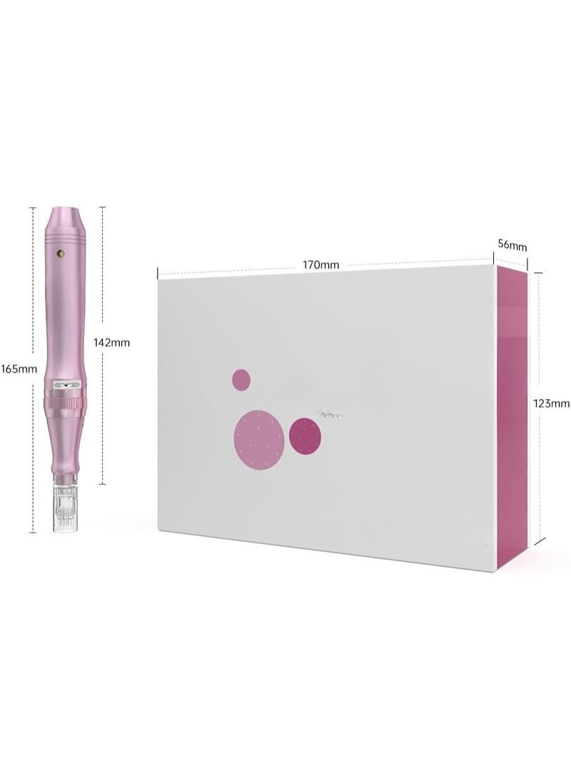 مجموعة أقلام احترافية لاسلكية M7 للوجه والجسم مع 8 رؤوس (4 رؤوس 12 دبوس + 4 رؤوس 24 دبوس) - Image 3