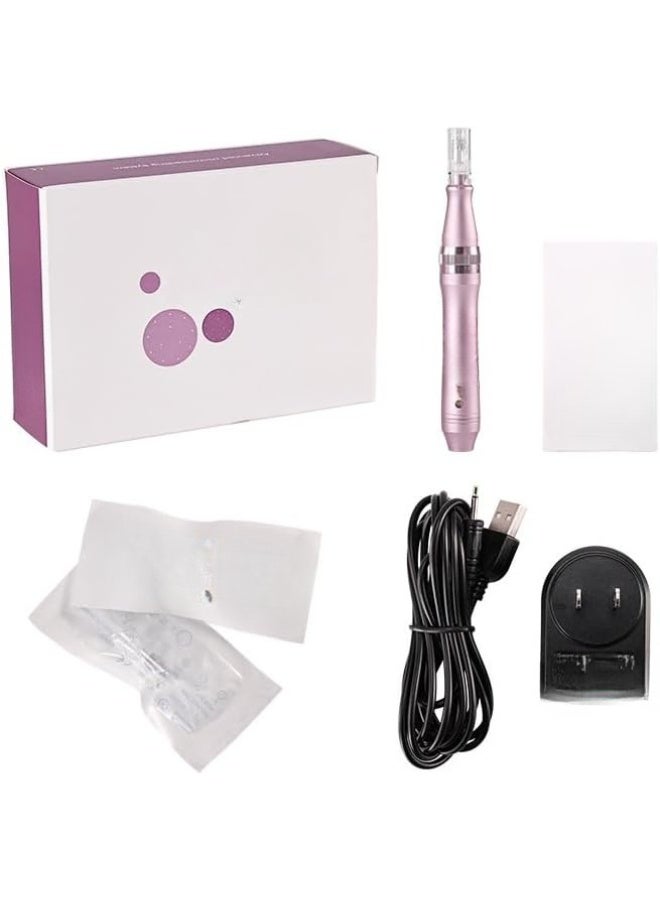 مجموعة أقلام احترافية لاسلكية M7 للوجه والجسم مع 8 رؤوس (4 رؤوس 12 دبوس + 4 رؤوس 24 دبوس) - Image 2