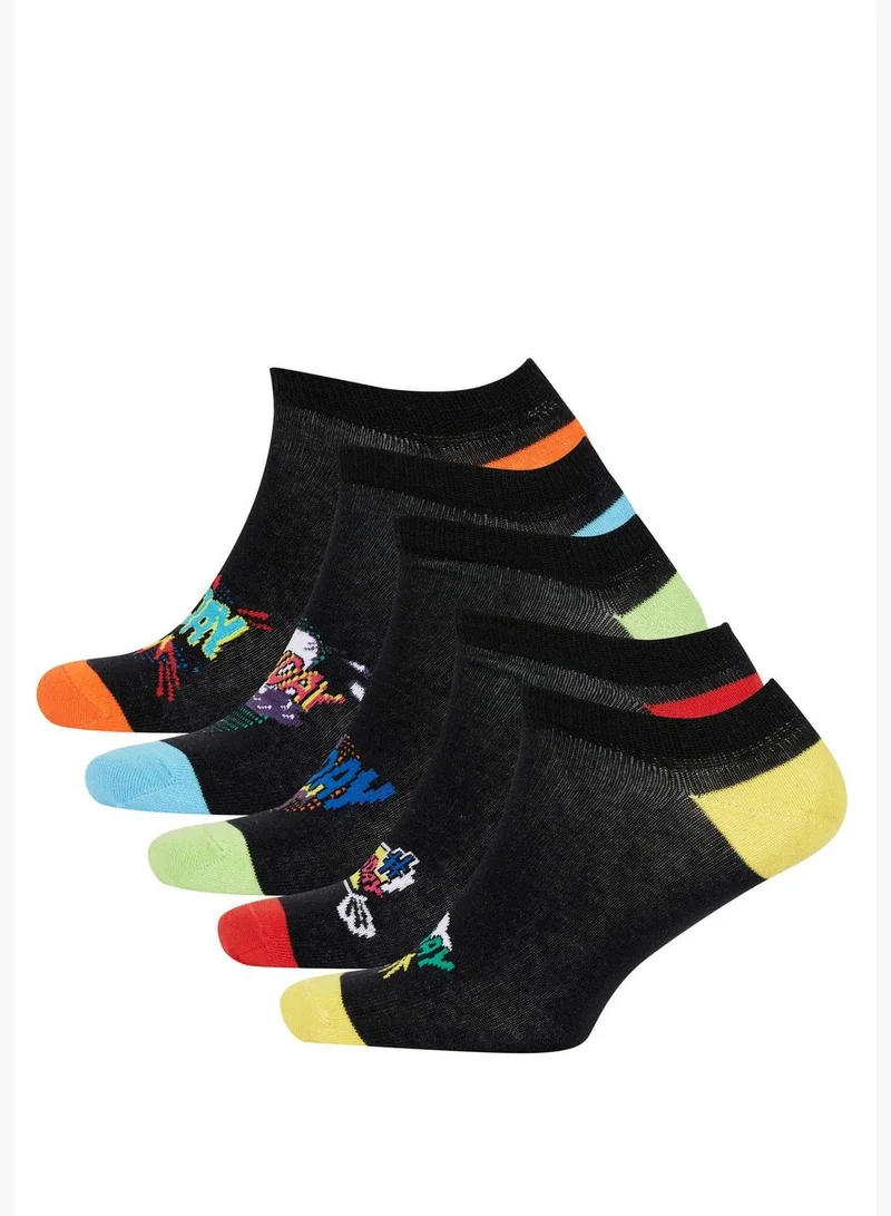 DeFacto 5 Pack Man Low Cut Low Cut Socks