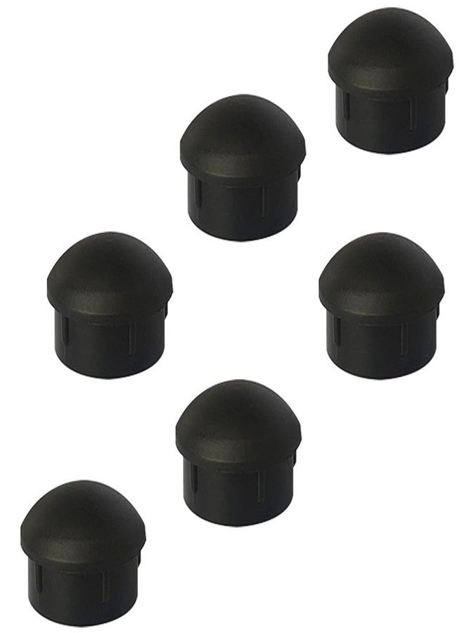 Toeloioh 6PCS Wheelchair Dust Cap,Rollator Transport Chair Universal Parts Dust Cap for Front Fork Housing on Wheelchair (6) - Image 1
