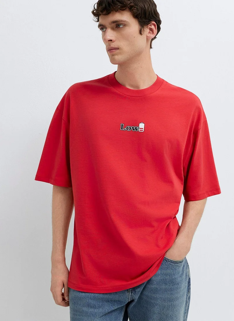 Mavi Crew Neck Regular Fit T-Shirt