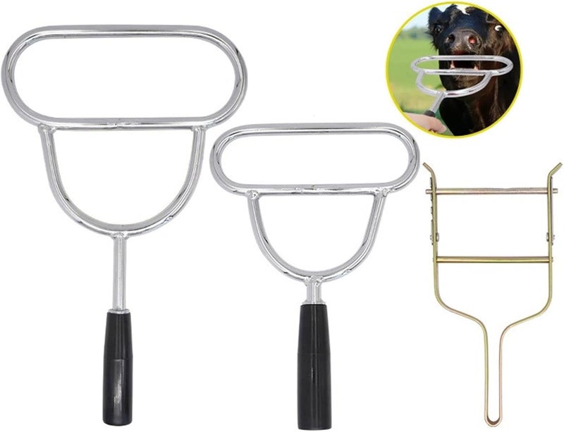 Heavy Duty Metal Veterinary Mouth Opener and Dosing Applicator for Livestock Mouth Medication with Ergonomic Grip - Sheep Mouth Opener - Image 2
