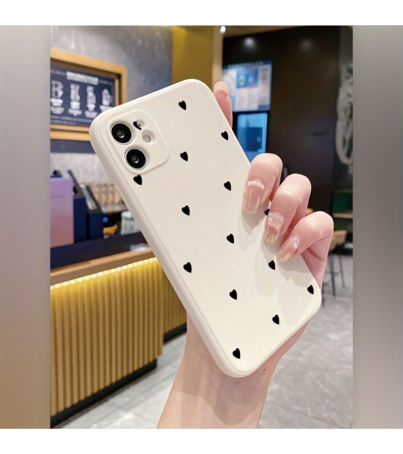 جراب حماية للهاتف المحمول مضاد للسقوط بلون بيج سادة مطفي، متوافق مع iPhone 12 Mini - Image 4