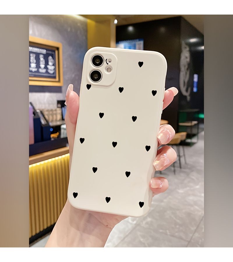 جراب حماية للهاتف المحمول مضاد للسقوط بلون بيج سادة مطفي، متوافق مع iPhone 12 Mini - Image 1