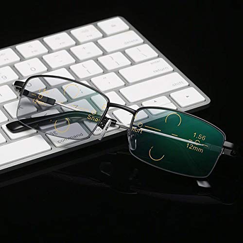 MIRYEA Progressive Multifocus Reading Glasses Blue Light Blocking Computer Readers 2.5 - Image 5