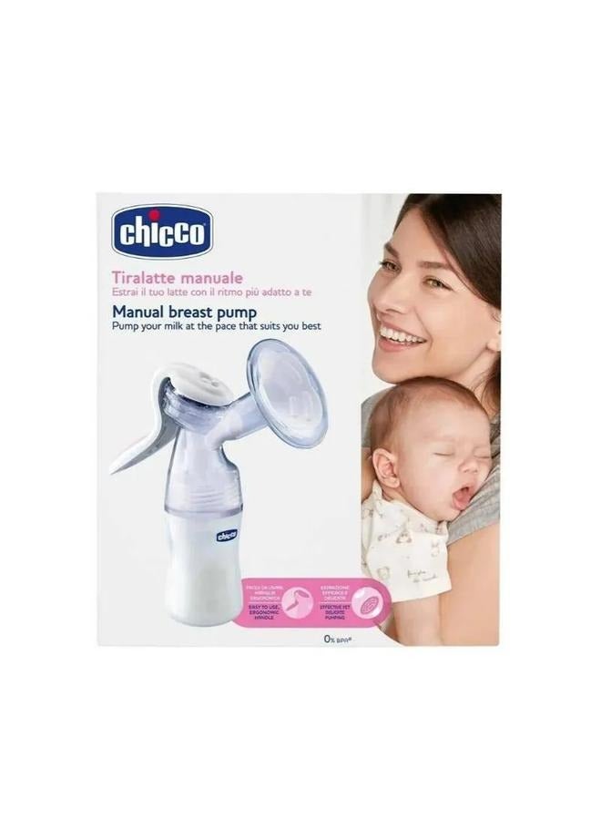 Chicco مضخة ثدي يدوية للتغذية الطبيعية - Image 2