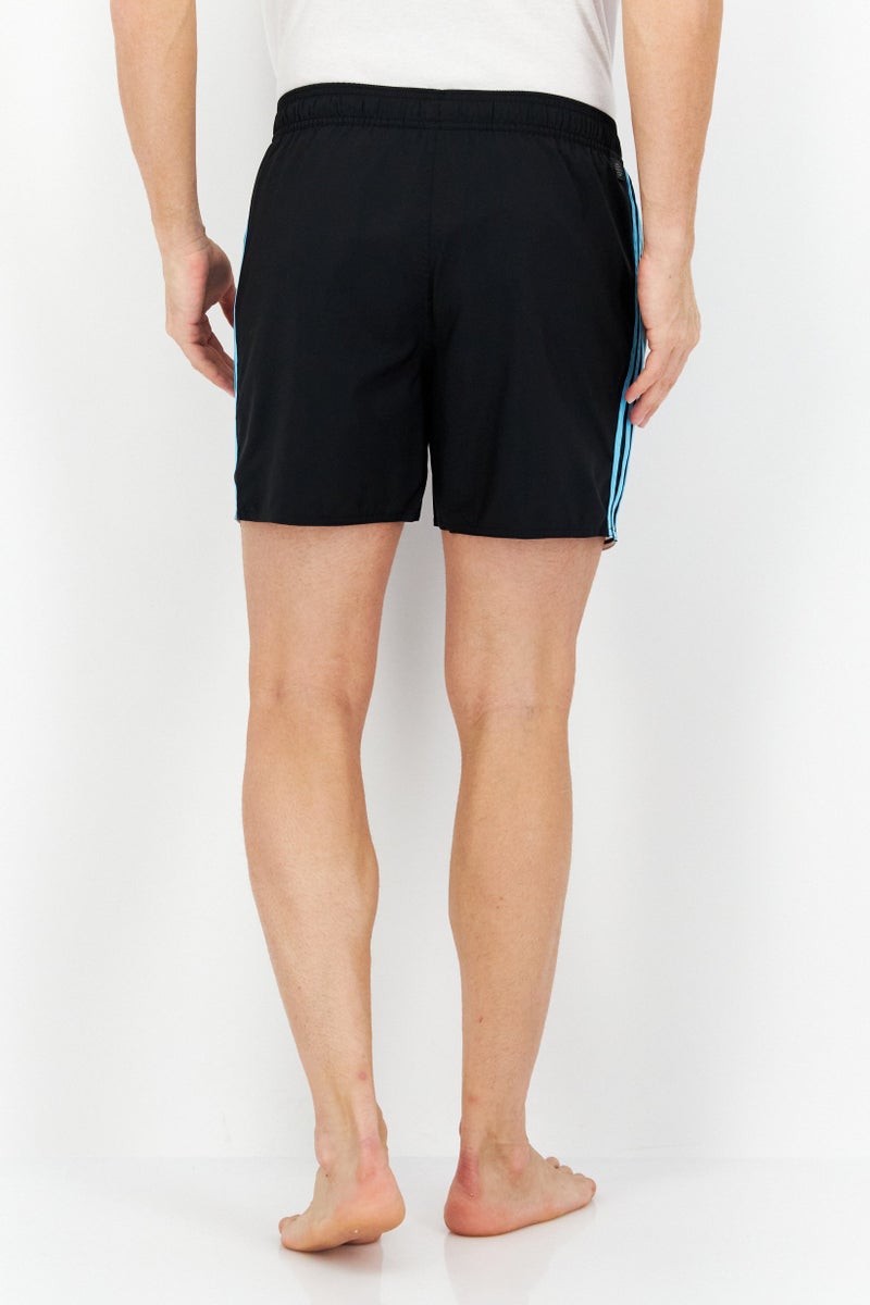 Adidas Men Sportswear Fit Board Shorts, Black Combo  - Image 3