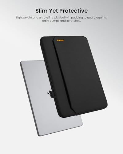tomtoc Slim Laptop Sleeve for 14-inch MacBook Pro M5/M4/M3/M2/M1 Pro/Max 2025-2021, Water-Resistant Protective Case for 13.8 Inch Surface Laptop AI PC, Accessory Bag - Image 2