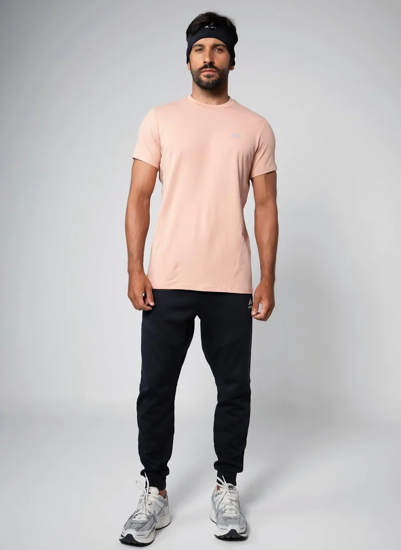 Aora  Aora Men's Training T-Shirt – Lightweight, Sweat-Wicking, Regular Fit – Black for Men | Best Price UAE