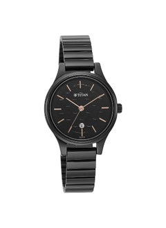TITAN Women's Analog Round Shape Stainless Steel Wrist Watch - 2679NM01 - 38 Mm  - Image 1