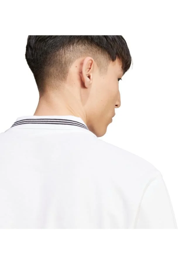 Adidas Originals WHITE/BLACK adidas Adicolor Loose Polo Shirt for Men | Best Price UAE