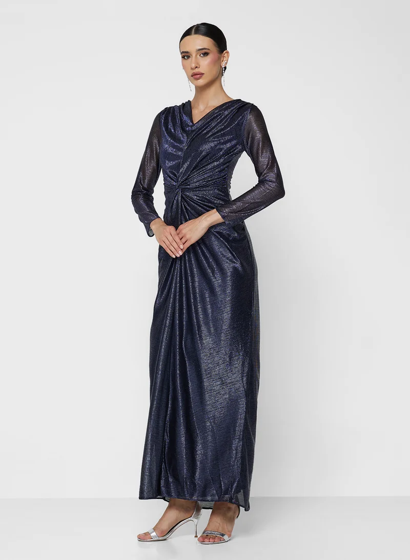 Namshi x Ruched Bodycon Dress