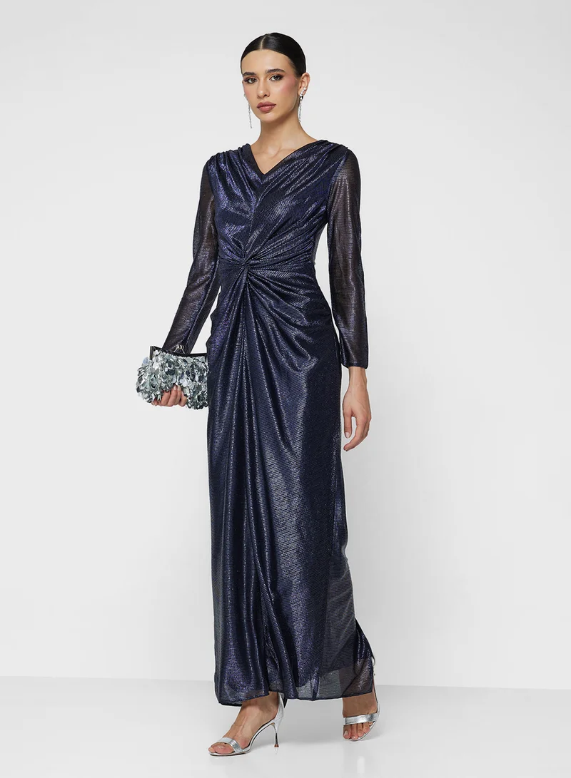 Namshi x Ruched Bodycon Dress
