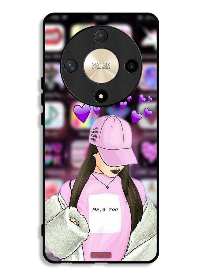 Tolwak Honor X9b Protective Case Cover Anti Social Club  - Image 1