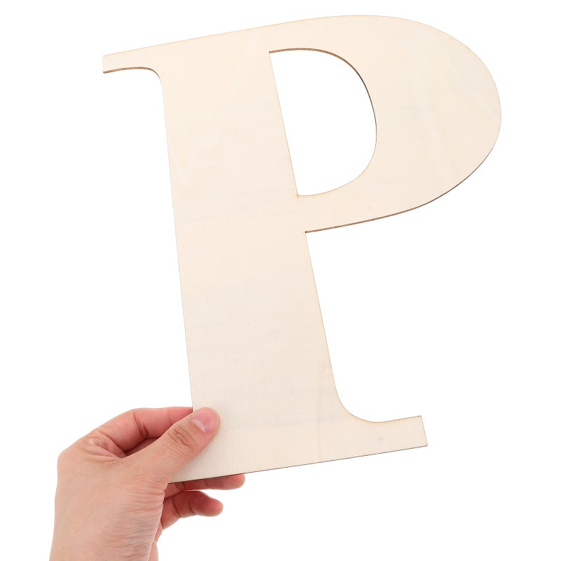 2pcs Large Unfinished Letters for Wall Decor Suitable for Painting Crafts and Home Wall Decoration Ideal for Party Signs and Farmhouse Letter Decor - Image 2