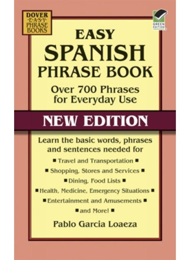 Easy Spanish Phrase Book NEW EDITION (Dover Large Print Classics)