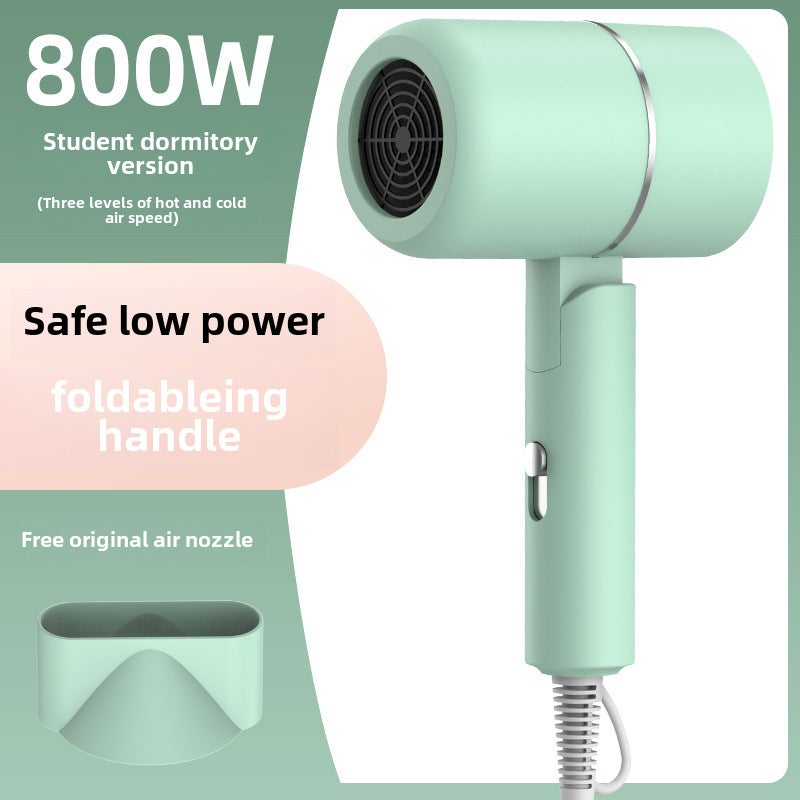 عام Trendy Folding Hair Dryer with Negative Ion Technology Mint Green 【Blue Light/Foldable】】
