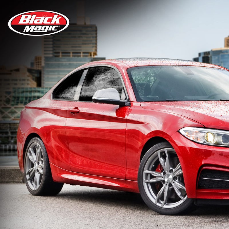 Custom Accessories Black Magic Insta-Cling 5% VLT Tinted Window Film, Reusable Car Window Tint â€” Black - Image 4