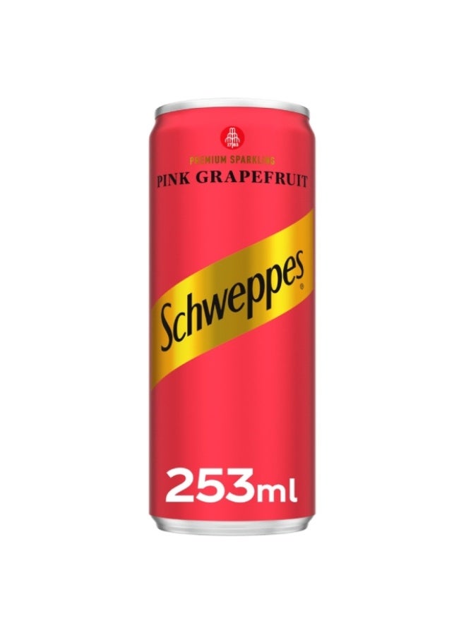 Sparkling Drink, Pink Grapefruit - 253ml, UAE