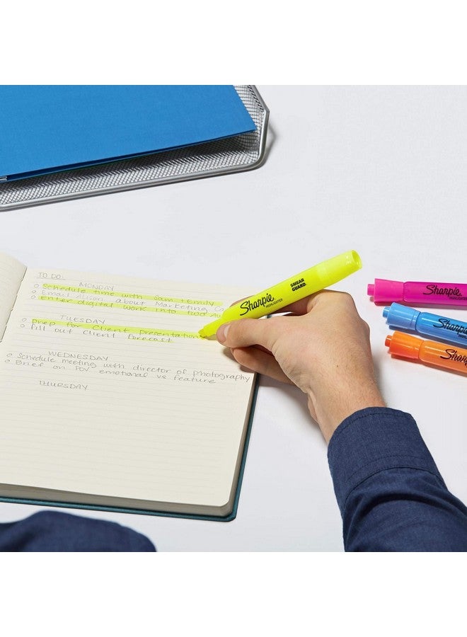 SHARPIE Accent Tank-Style Highlighters, 4 Colored Highlighters (25174PP) - Image 5