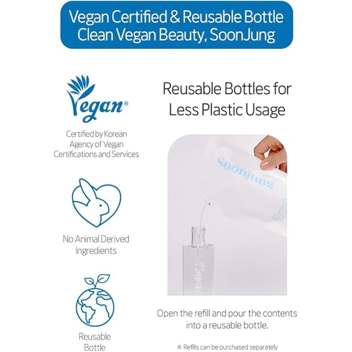 ETUDE SoonJung pH5.5 Relief Toner, Toner for Face, Hydrating Toner for Sensitive Skin, Vegan Face Toner, Panthenol, Madecassoside, Moisturizer, Korean Skin Care, Korean Toner, Beauty (6.76 Fl Oz) - Image 5