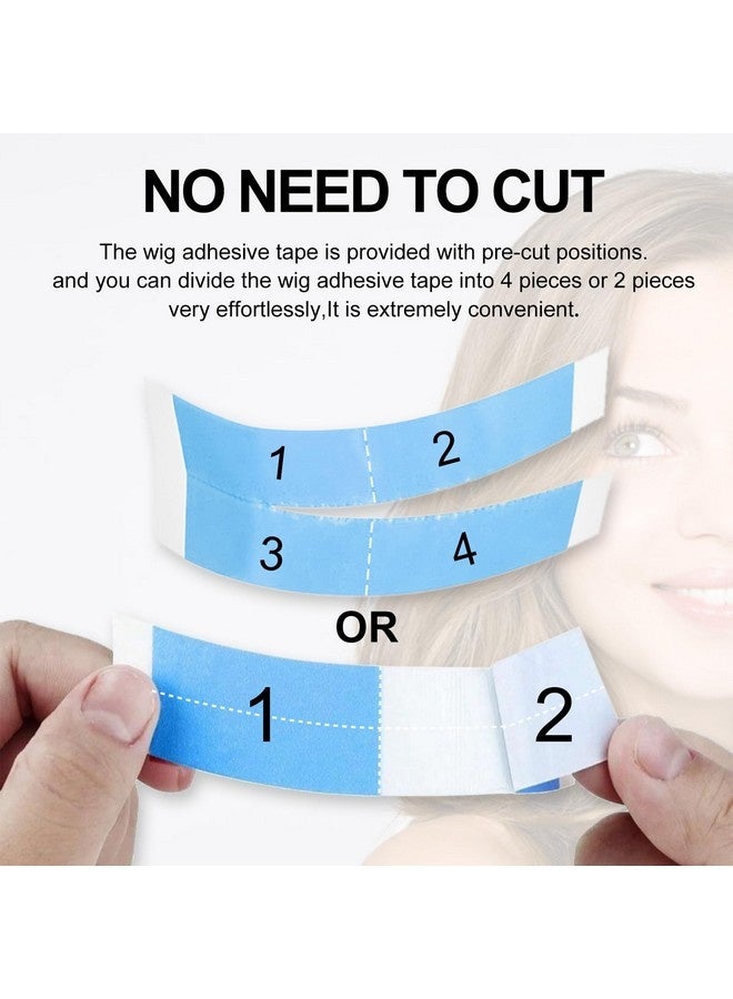 Beauenty 36 Pcs Hair Extension Tape Adhesive Glue Wig Tape Wig Fixed Waterproof Tape For Hair Extension Wig Fixing - Image 2