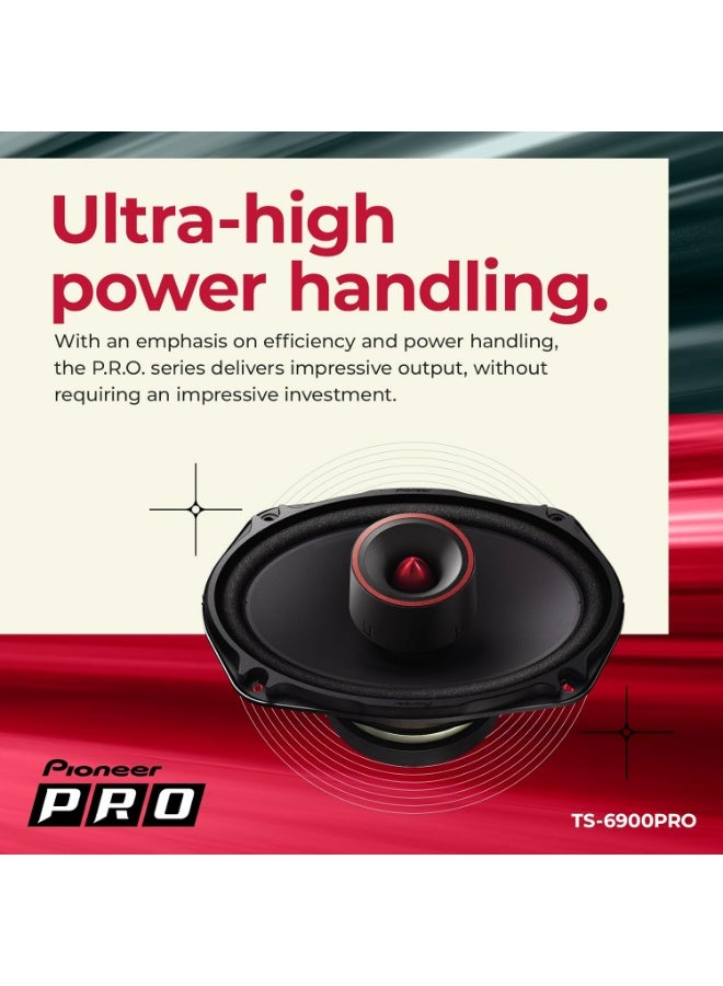 Pioneer TS-6900PRO, 2-Way Car Audio Speakers, Full Range, Clear Sound Quality, Easy Installation and Enhanced Bass Response, 6” x 9” speakers - Image 3