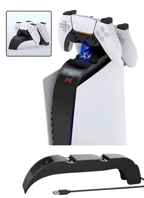 PS5 Charging Station for Sony Controller Charging Station for DualSense Wireless Controllers