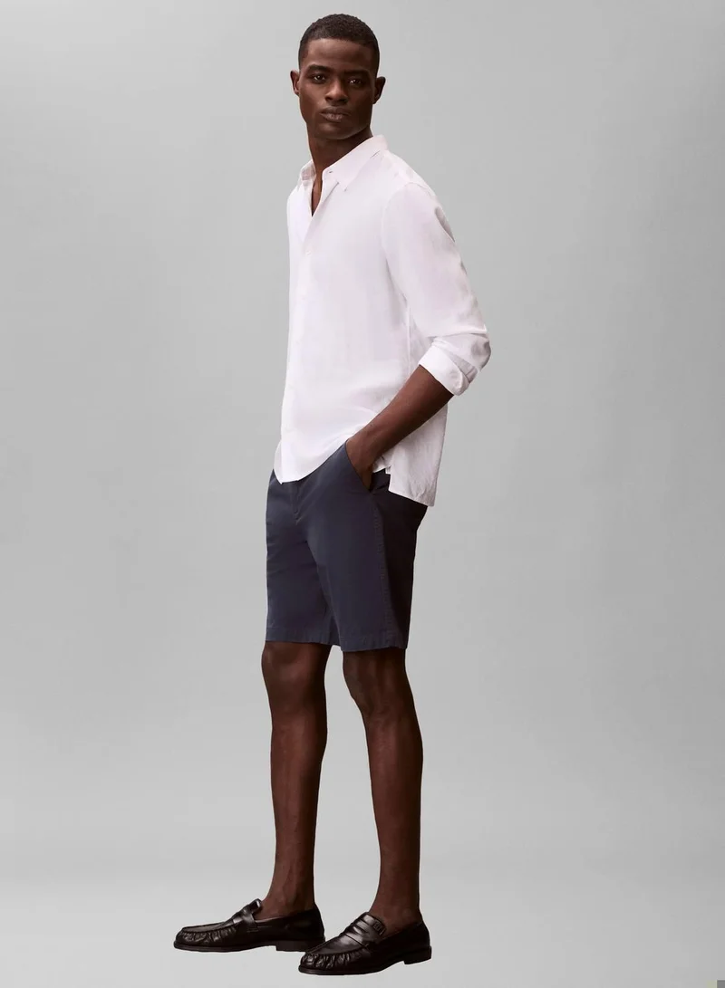 Calvin Klein Jeans Ink Straight Chino Shorts for Men | Best Price UAE