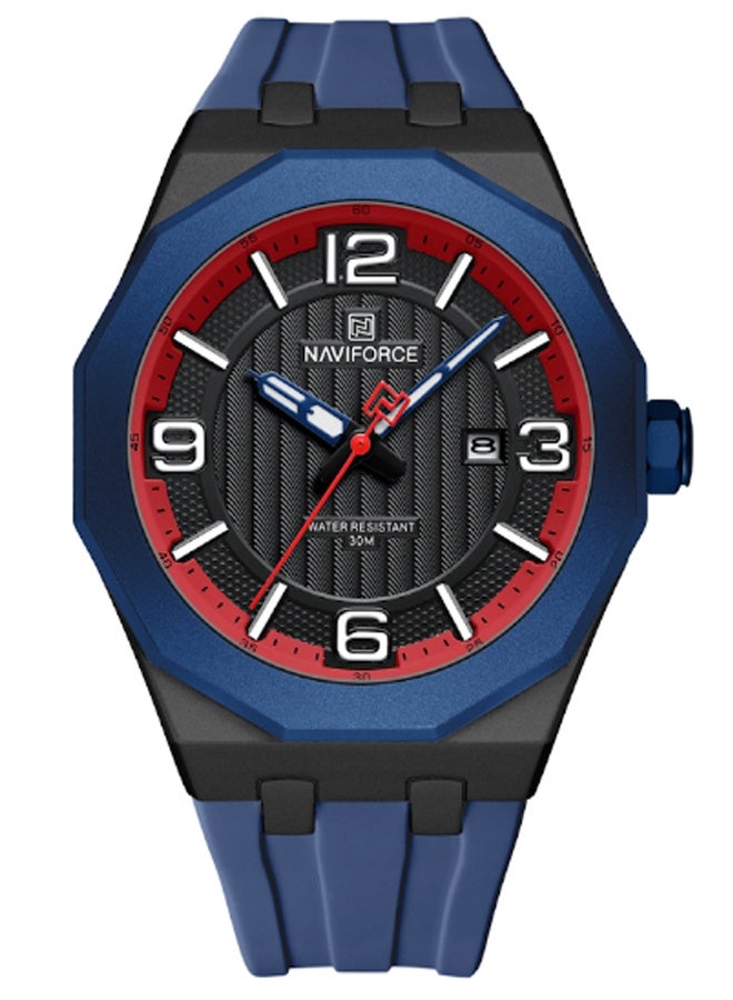 NAVIFORCE Men's Water Resistant Analog Luxury Sports Watch NF8079 - Image 1