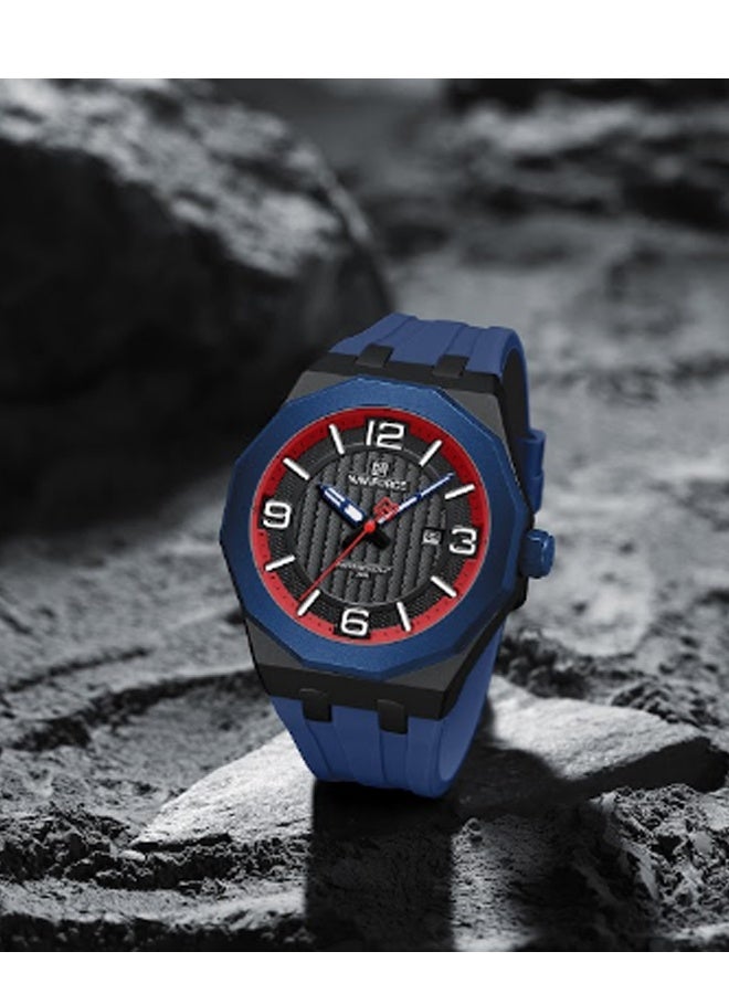 NAVIFORCE Men's Water Resistant Analog Luxury Sports Watch NF8079 - Image 3