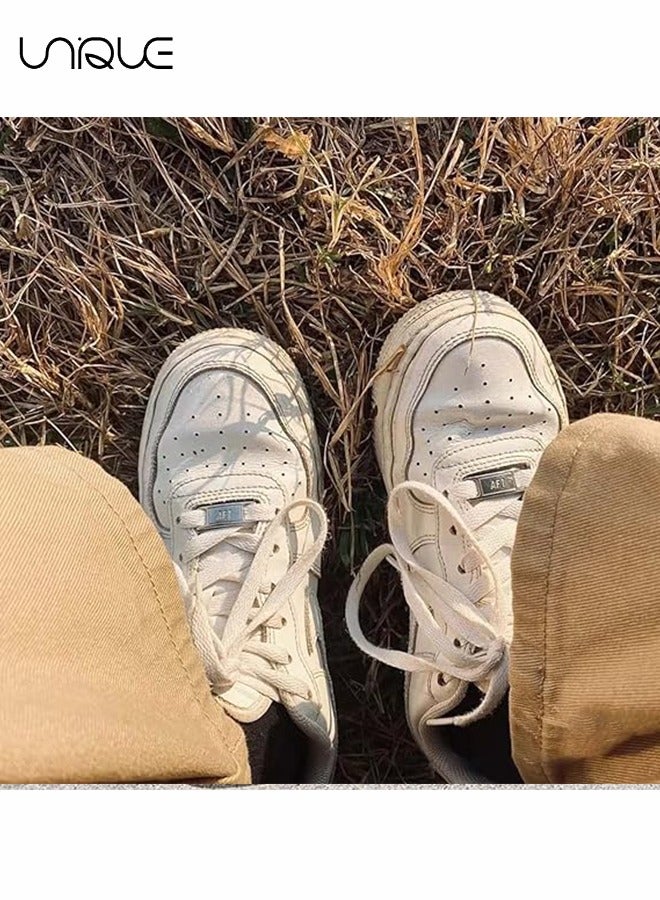 Unique 3 Pairs Shoe Lace Charms with 2 Pairs 120cm Shoelace Suit - Sneakers AF1 Shoe Lace Charms - Black and White Laces - Image 5