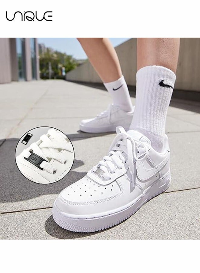 Unique 3 Pairs Shoe Lace Charms with 2 Pairs 120cm Shoelace Suit - Sneakers AF1 Shoe Lace Charms - Black and White Laces - Image 4