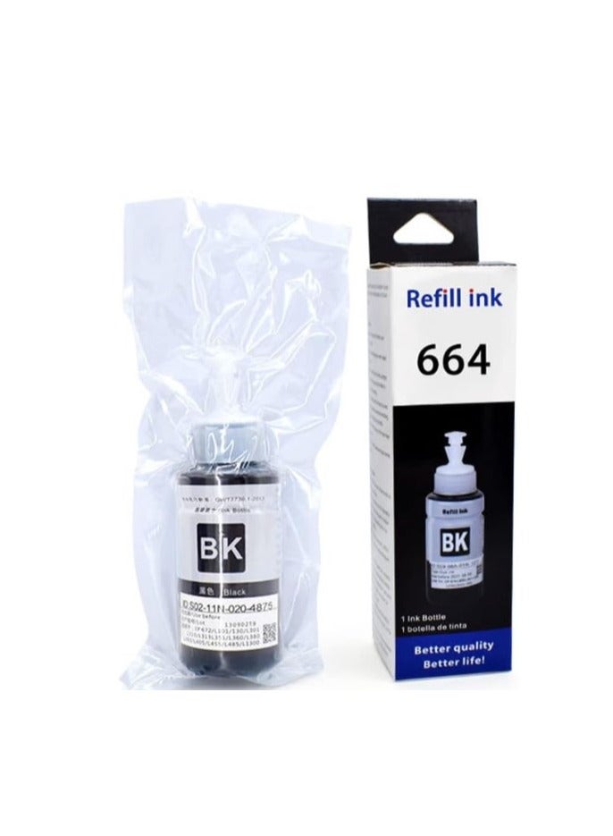 Terabyte ink 664 Black 70ml 2-Pack Ink for Epson for EcoTank T6641 for Epson L210 L220 L300 L355 L365 L555 L1300 - Image 3