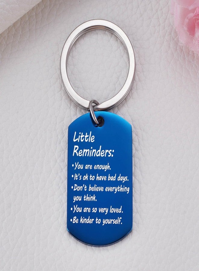 MIXJOY Little Reminders Keychain, Mental Health Gift, Positive Thinking Reminder Daily Affirmation Inspiration Uplifting Quotes, You Are Enough Keyring, Self Love - Image 5