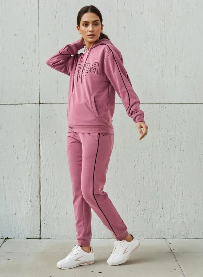 Kappa Kappa Women Regular Fit Flexi Waist Joggers with Pockets