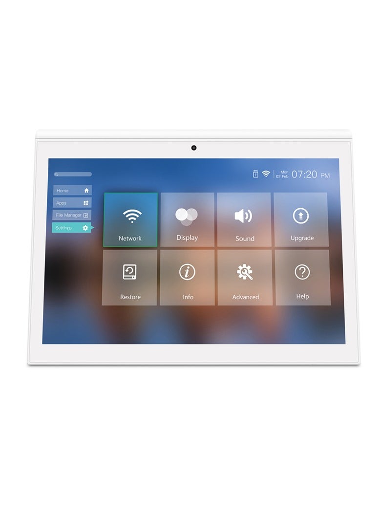 Uniview New Design All-in-One Android Dual Advertising Desktop Tablet Capacitive Touch Screen POE Power NFC Camera 2GB RK3288 Business  - Image 2