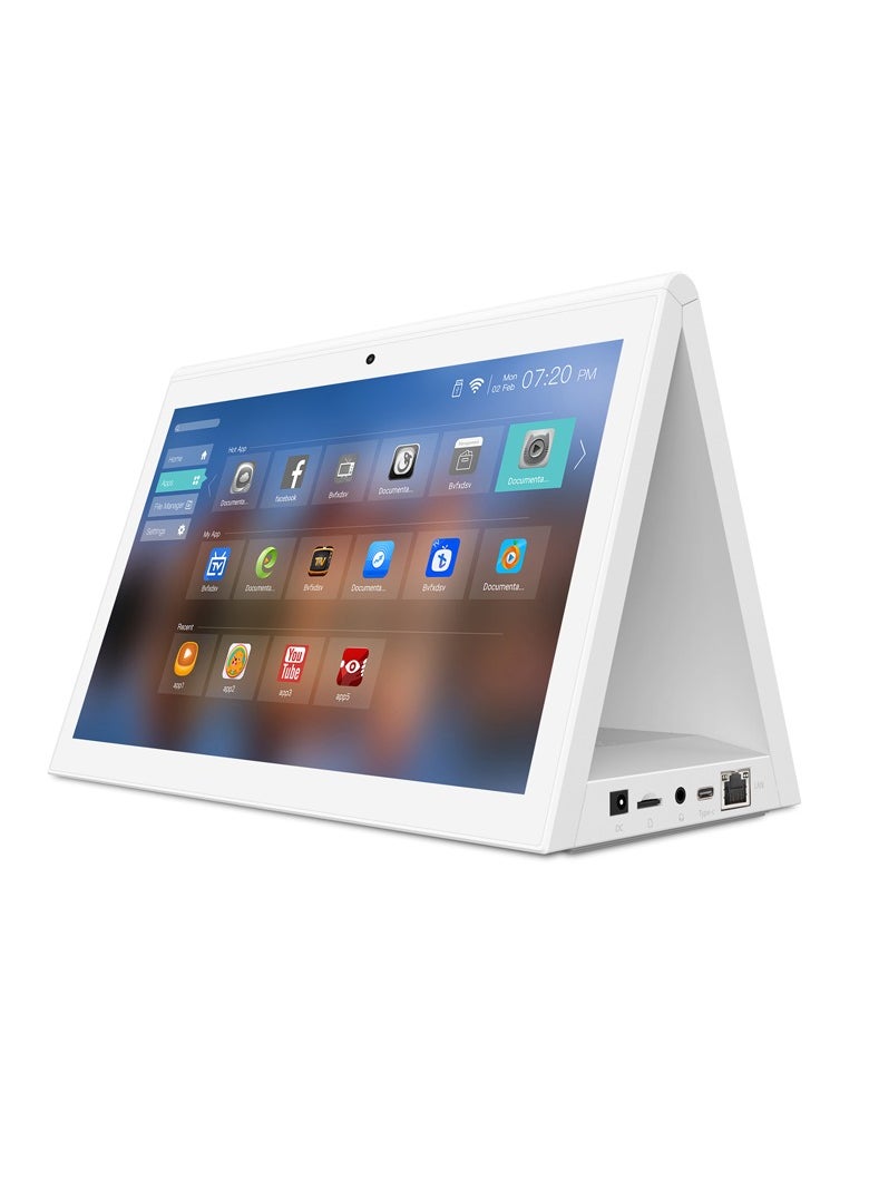 Uniview New Design All-in-One Android Dual Advertising Desktop Tablet Capacitive Touch Screen POE Power NFC Camera 2GB RK3288 Business  - Image 3
