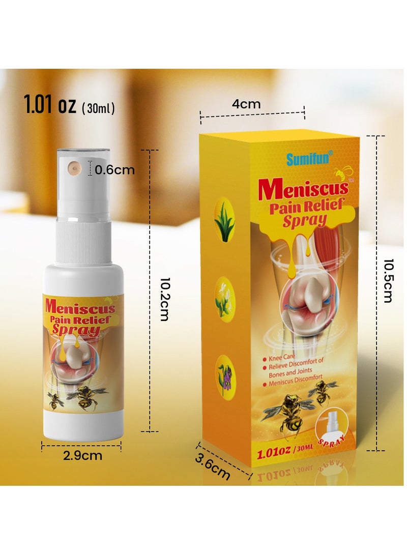 Sumifun 3-pack Meniscus Pain Relief Spray - Relieve pain in neck, shoulders, back, hips, joints, muscles, knees and feet 30ml*3 - Image 2