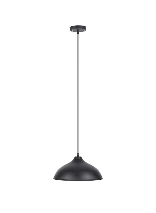 El Rawda Lighting Indo Ceiling Lamp - Single | modern decorative LED E27 pendant light ceiling lamp hanging | suitable for any room | Color: Black | Size: 70x29 cm