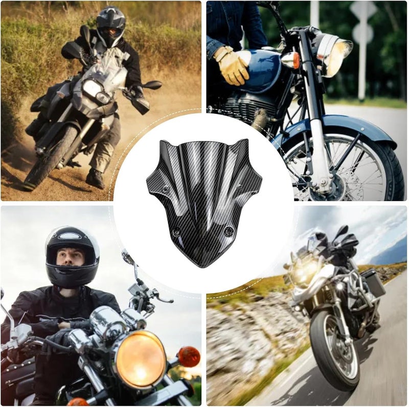 Motorbike Windshield, Wind Deflector Front Screen, Acrylic Shield – 2017-2019 Z900, Scratch Resistant Motorcycle Accessory Easy Mount - Image 4