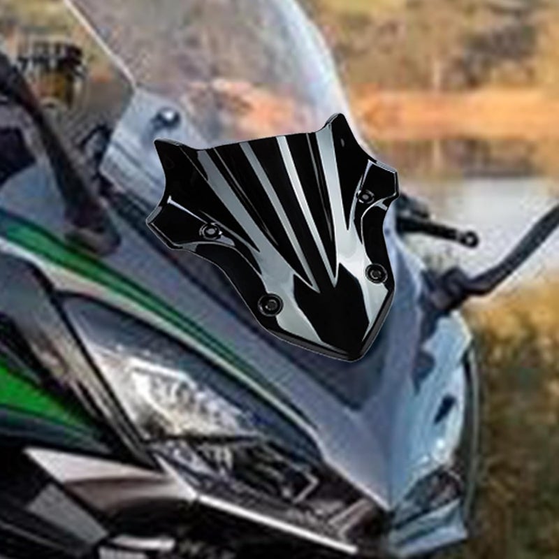 Motorbike Windshield, Wind Deflector Front Screen, Acrylic Shield – 2017-2019 Z900, Scratch Resistant Motorcycle Accessory Easy Mount - Image 3